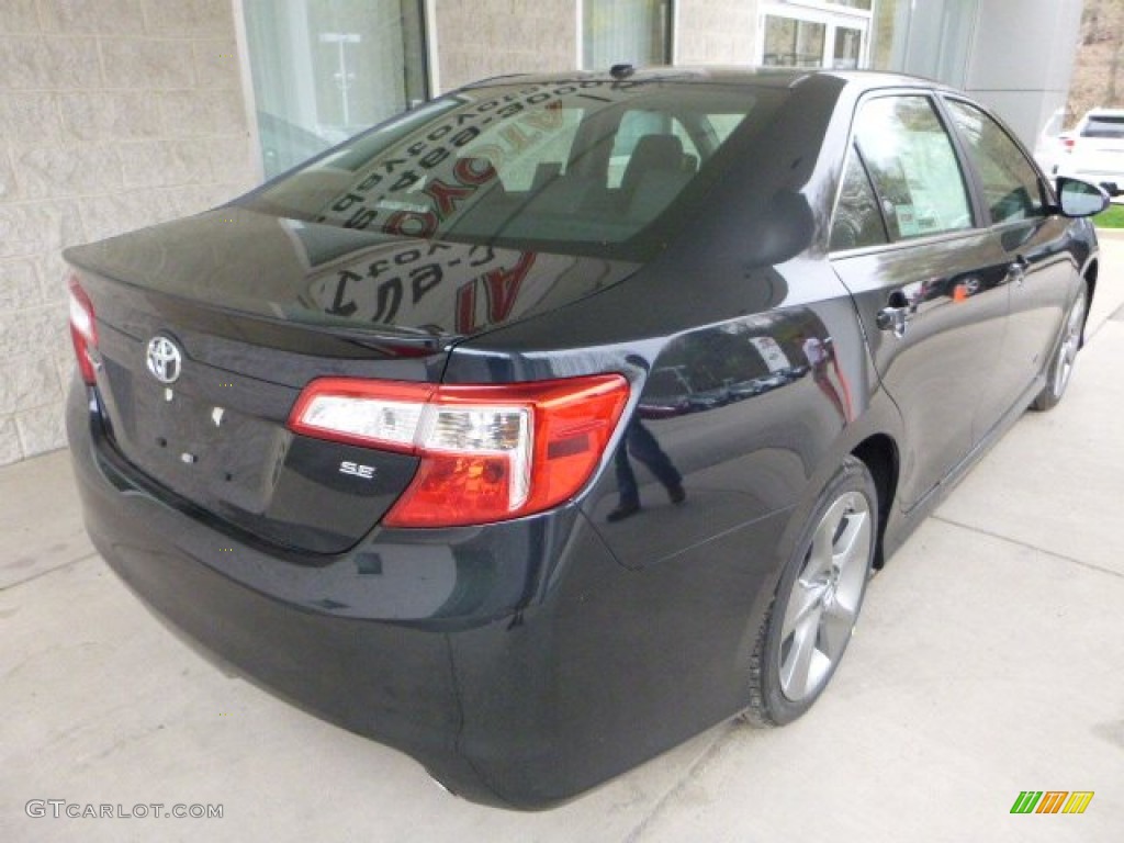 2013 Camry SE V6 - Cosmic Gray Metallic / Black photo #2