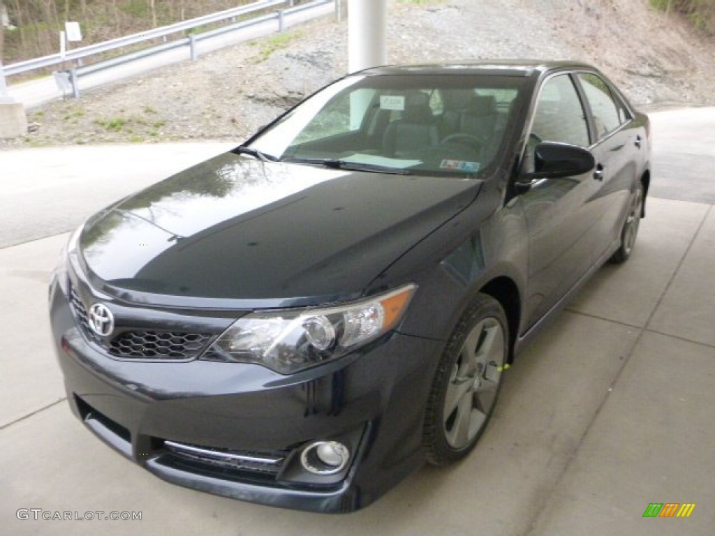 2013 Camry SE V6 - Cosmic Gray Metallic / Black photo #5