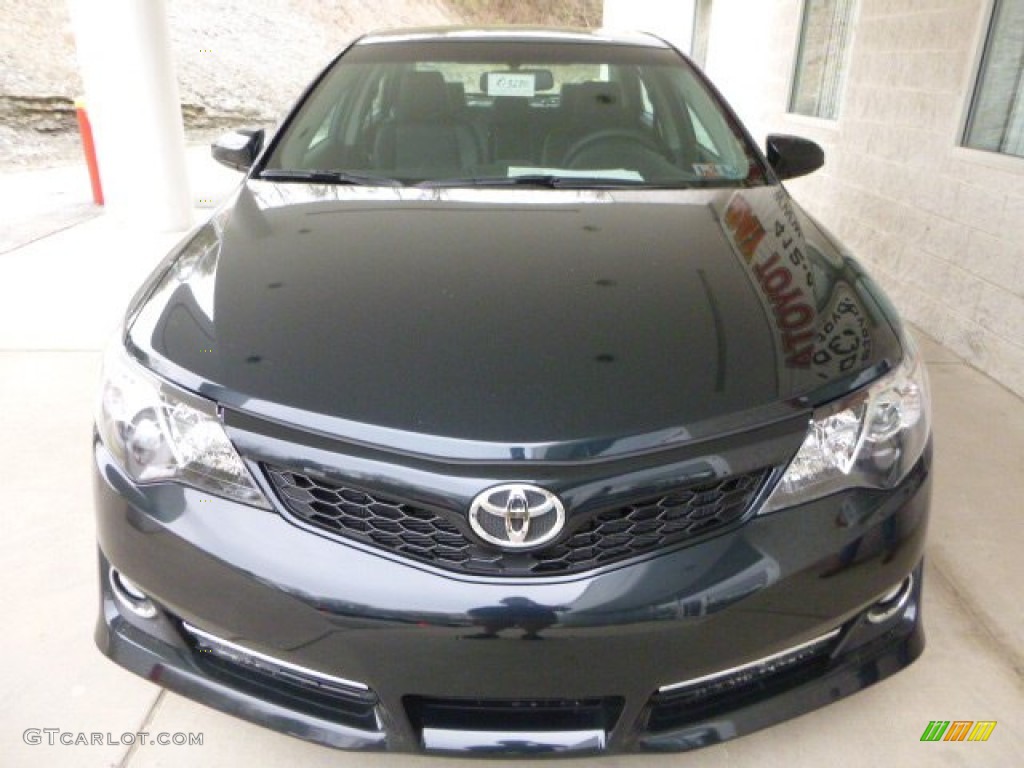 2013 Camry SE V6 - Cosmic Gray Metallic / Black photo #6