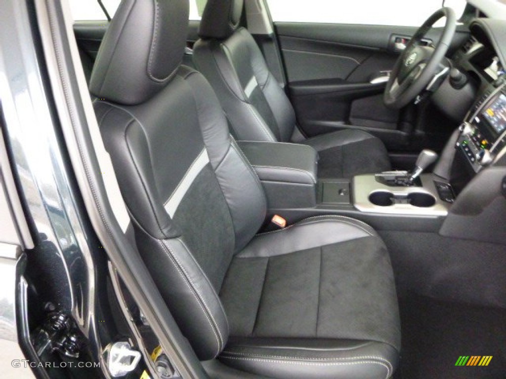 2013 Camry SE V6 - Cosmic Gray Metallic / Black photo #9