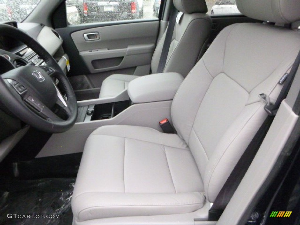 Gray Interior 2013 Honda Pilot EX-L 4WD Photo #80010587