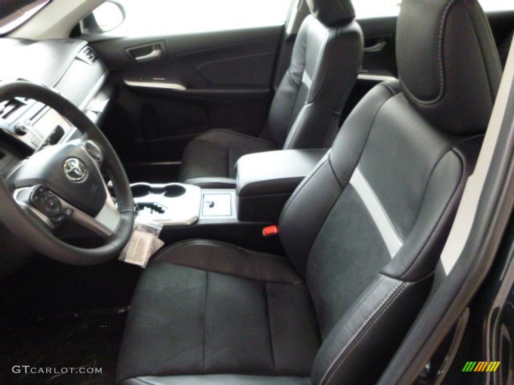 2013 Camry SE V6 - Cosmic Gray Metallic / Black photo #13
