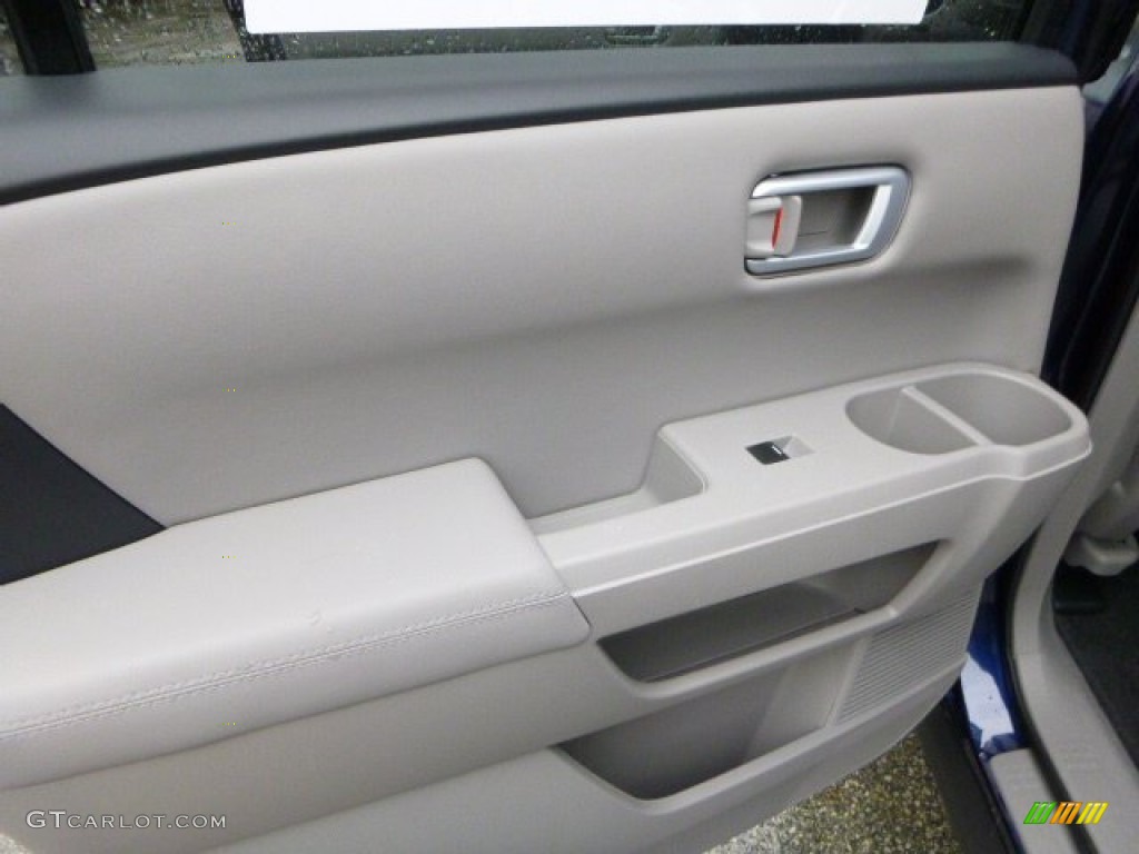 2013 Honda Pilot EX-L 4WD Gray Door Panel Photo #80010675