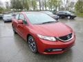 2013 Sunburst Orange Pearl Honda Civic Si Sedan  photo #1