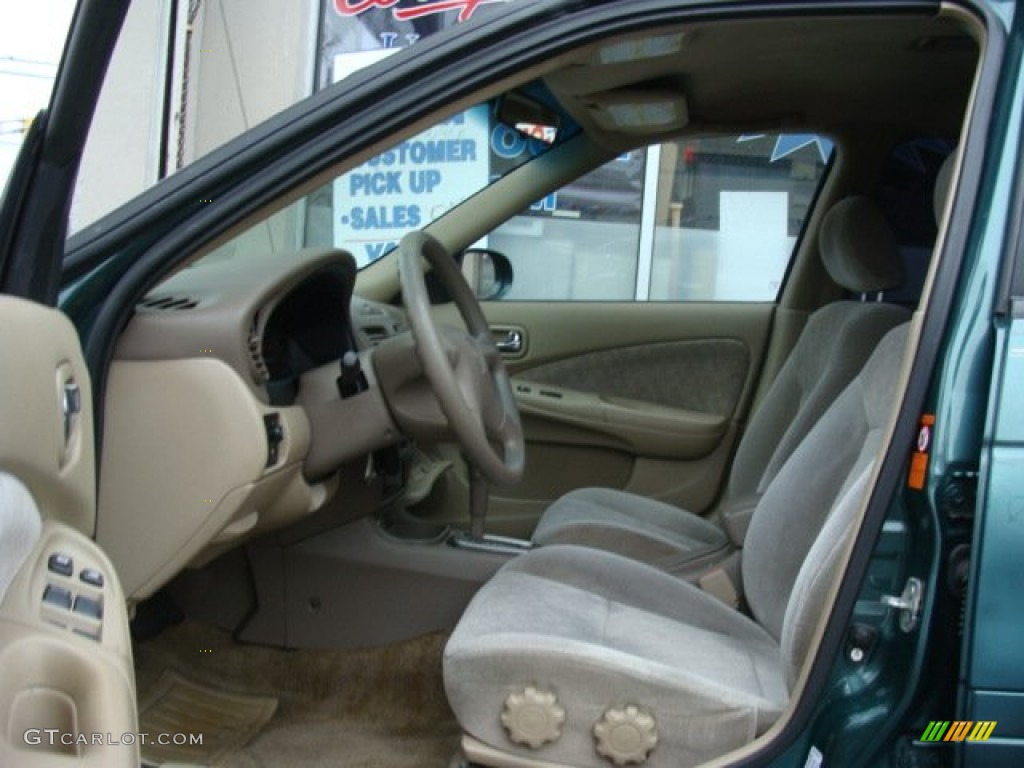 2001 Sentra GXE - Jaded Green / Sand photo #3