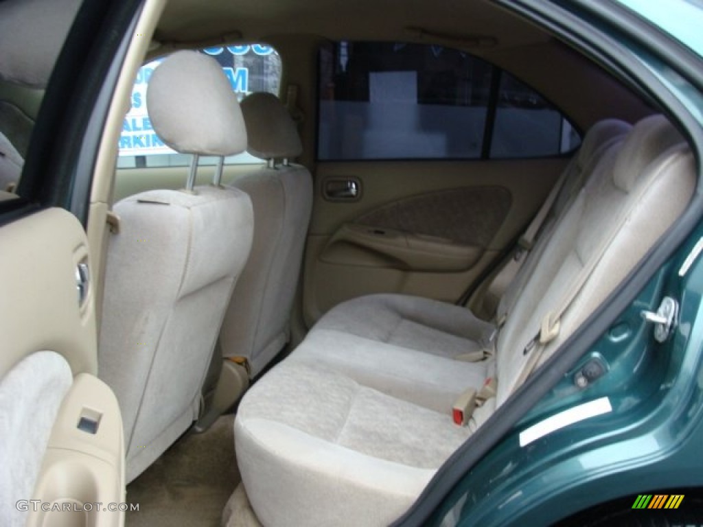 2001 Sentra GXE - Jaded Green / Sand photo #9