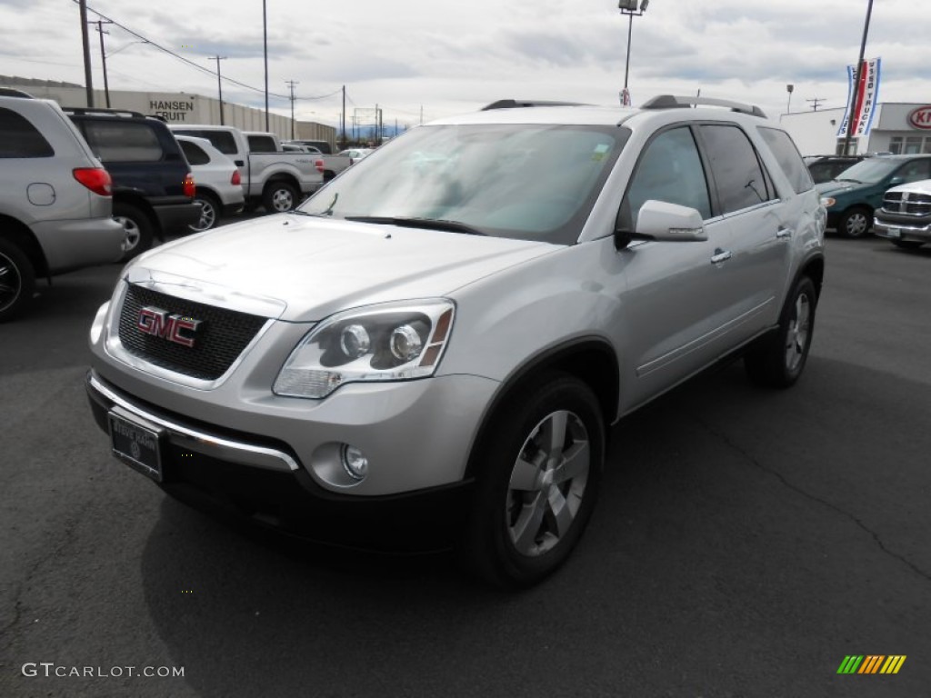 Quicksilver Metallic 2011 GMC Acadia SLT AWD Exterior Photo #80011424