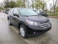 2013 Crystal Black Pearl Honda CR-V EX AWD  photo #1