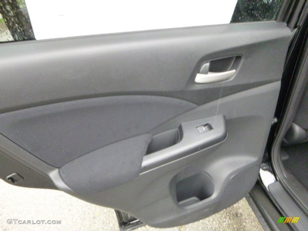 2013 CR-V EX AWD - Crystal Black Pearl / Black photo #13