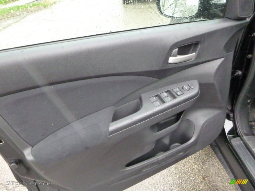 2013 CR-V EX AWD - Crystal Black Pearl / Black photo #14