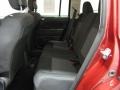 2012 Jeep Patriot Dark Slate Gray Interior Rear Seat Photo
