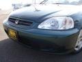 Clover Green Pearl - Civic EX Coupe Photo No. 9