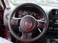 Dark Slate Gray 2014 Jeep Patriot Sport Steering Wheel