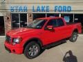 2011 Race Red Ford F150 FX4 SuperCab 4x4  photo #1