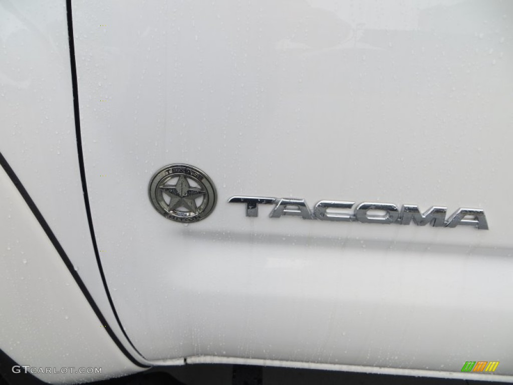 2013 Tacoma SR5 Prerunner Double Cab - Super White / Graphite photo #16