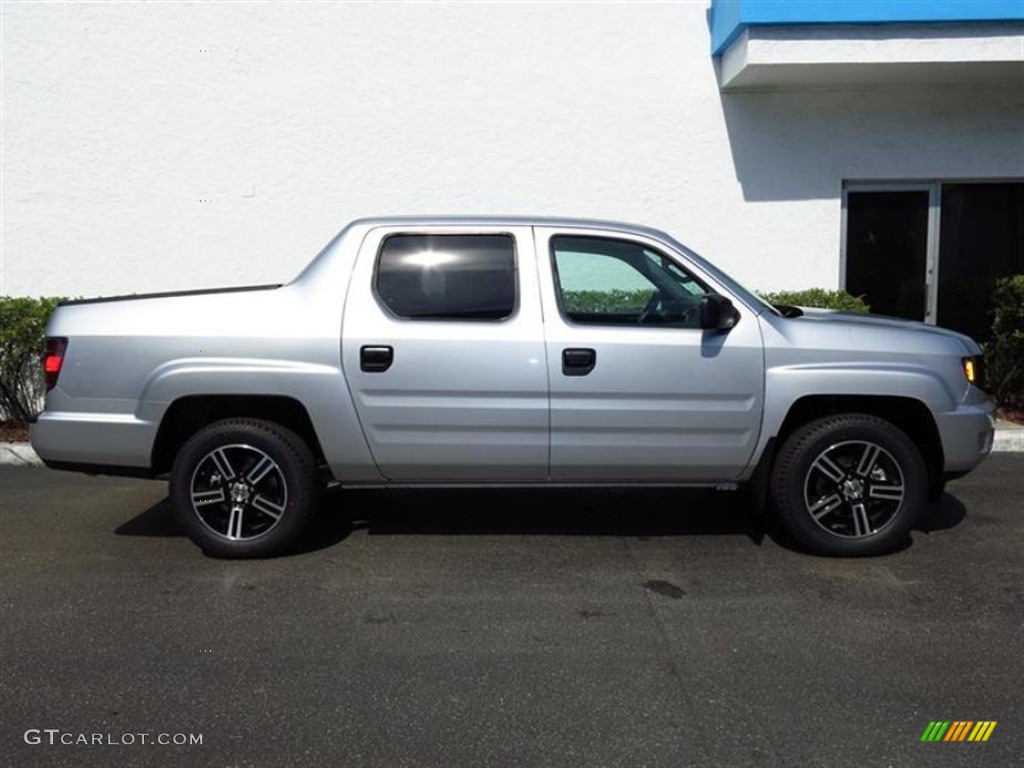 Alabaster Silver Metallic 2013 Honda Ridgeline Sport Exterior Photo #80012921