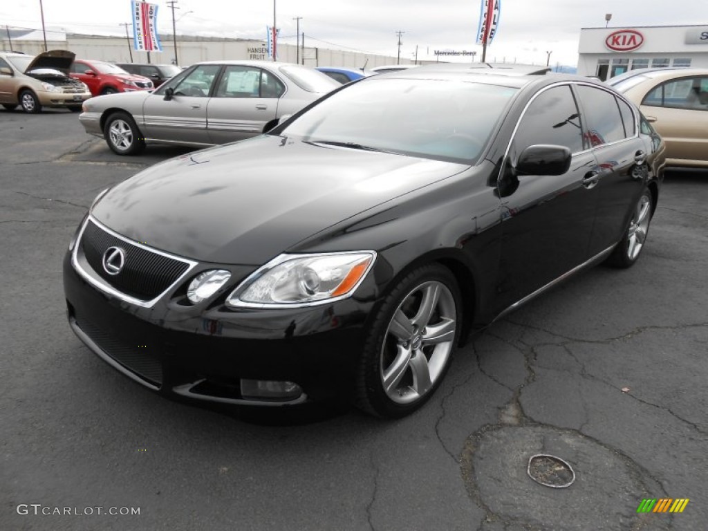 Obsidian Black 2007 Lexus GS 350 Exterior Photo #80013012