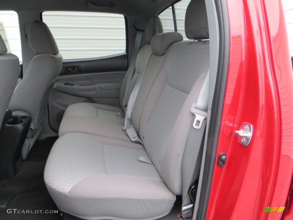 2013 Toyota Tacoma V6 SR5 Prerunner Double Cab Rear Seat Photo #80013434
