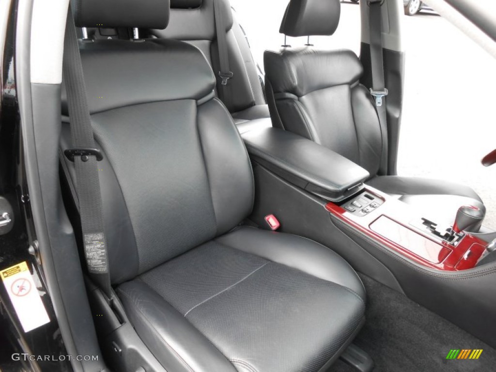 Black Interior 2007 Lexus GS 350 Photo #80013569