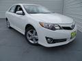 2013 Super White Toyota Camry SE  photo #1