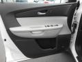 Light Titanium 2012 GMC Acadia SLT AWD Door Panel