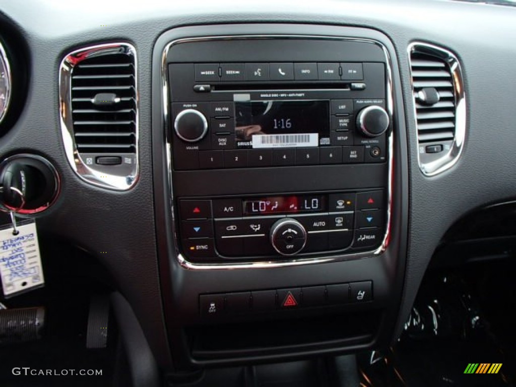 2013 Dodge Durango SXT Blacktop AWD Controls Photo #80014808