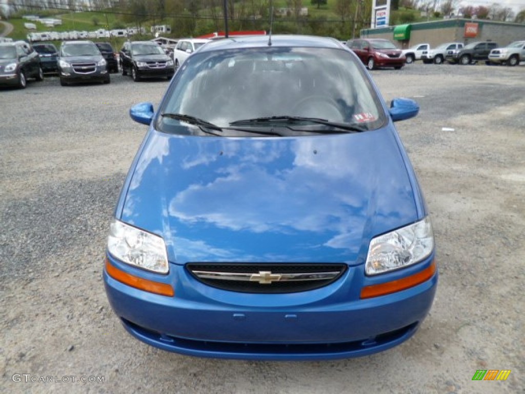 2008 Aveo Aveo5 LS - Bright Blue Metallic / Charcoal photo #2