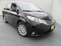 2013 Black Toyota Sienna XLE  photo #1