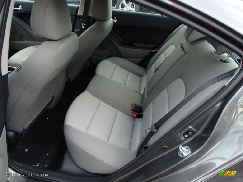 Gray Interior 2014 Kia Forte EX Photo #80017725
