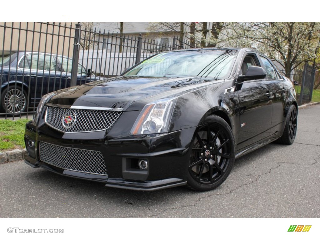 Black Raven 2011 Cadillac CTS -V Sedan Exterior Photo #80017829