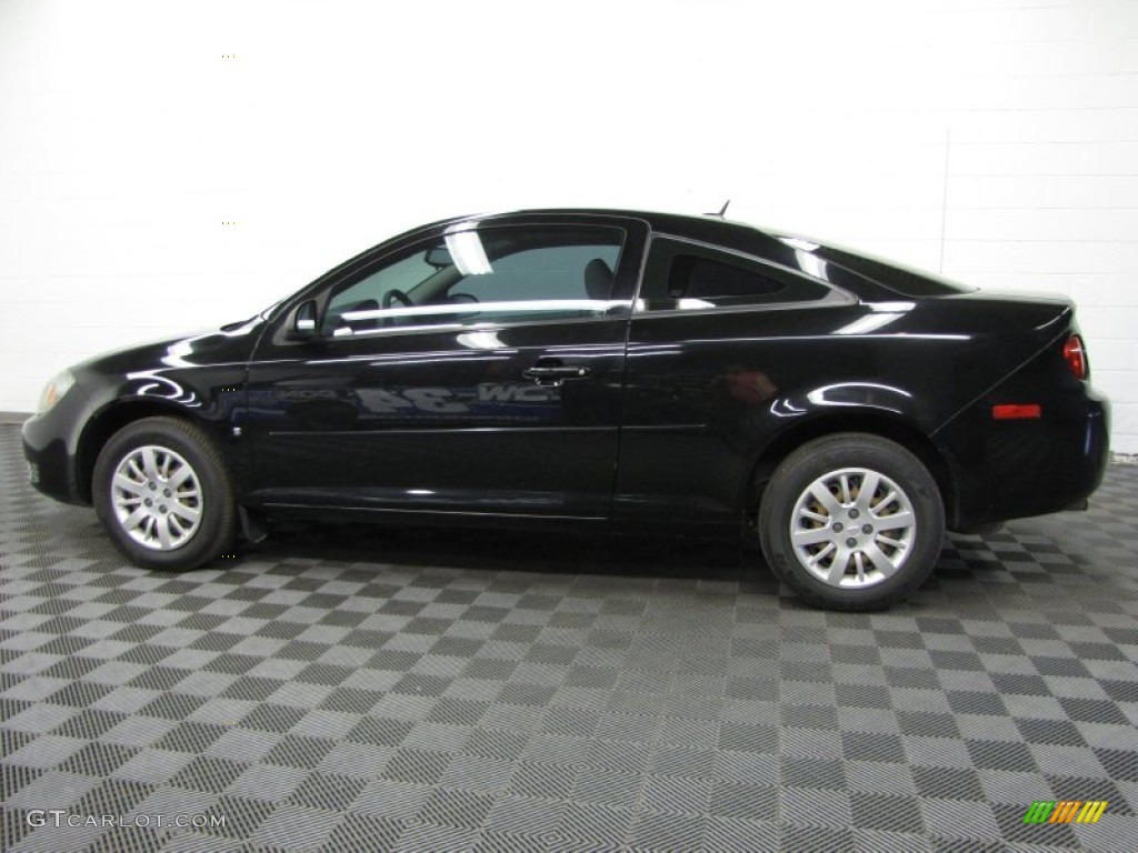 2009 Cobalt LS Coupe - Black / Gray photo #5