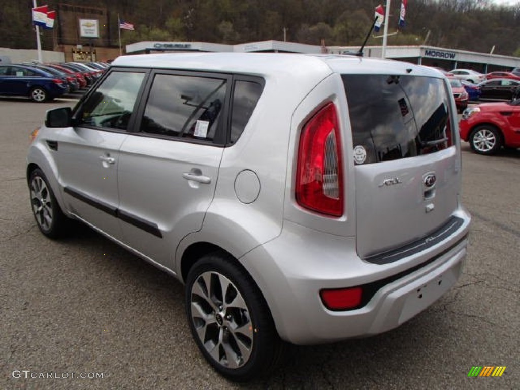 Bright Silver 2013 Kia Soul ! Exterior Photo #80018609
