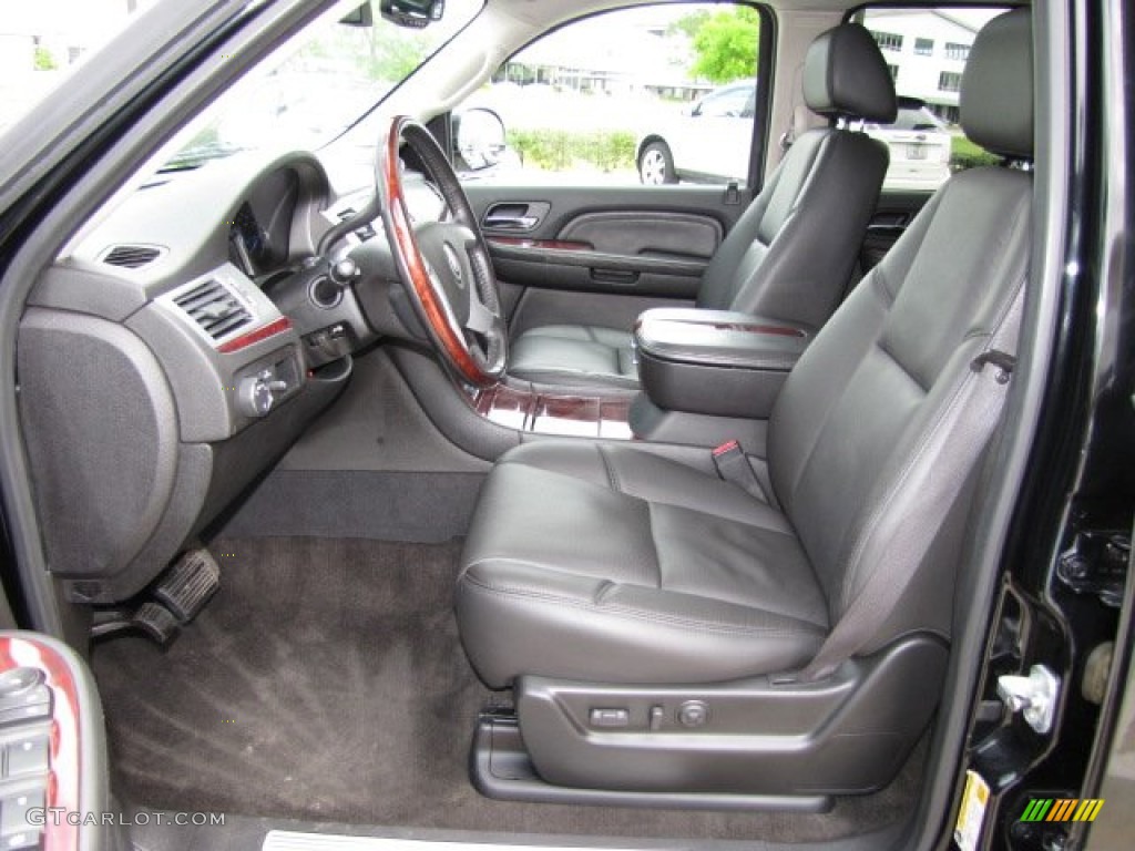 Ebony Interior 2008 Cadillac Escalade Standard Escalade Model Photo #80018621