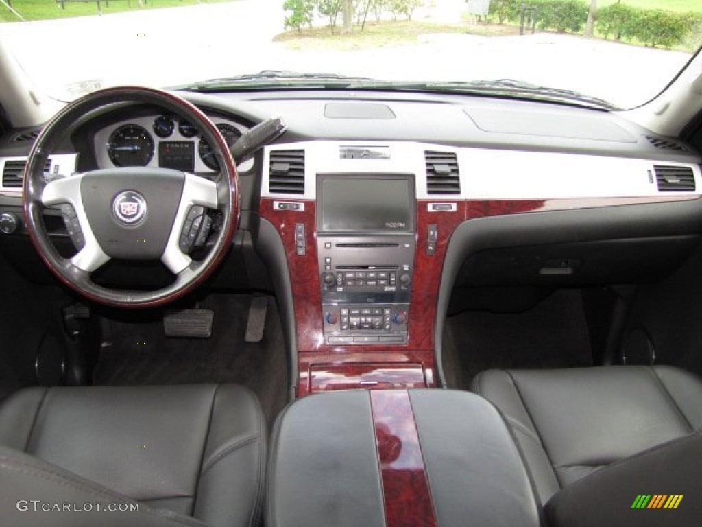 2008 Cadillac Escalade Standard Escalade Model Ebony Dashboard Photo #80018636