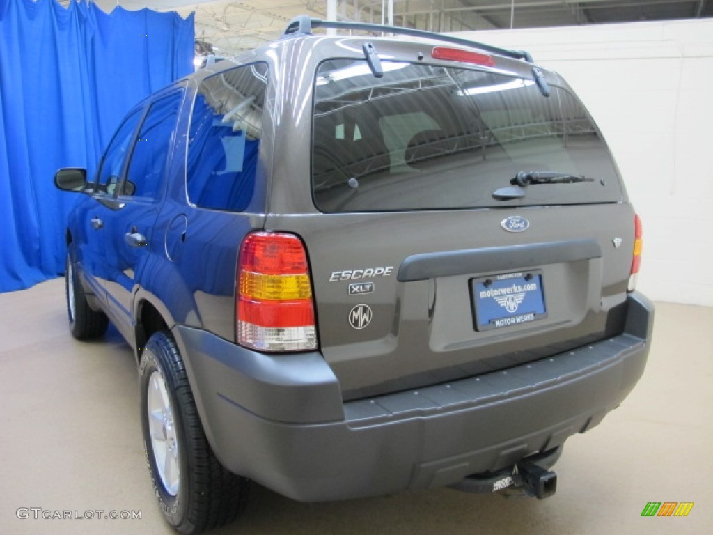 2006 Escape XLT V6 4WD - Dark Shadow Grey Metallic / Medium/Dark Pebble photo #5