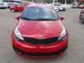 2013 Signal Red Kia Rio LX Sedan  photo #3