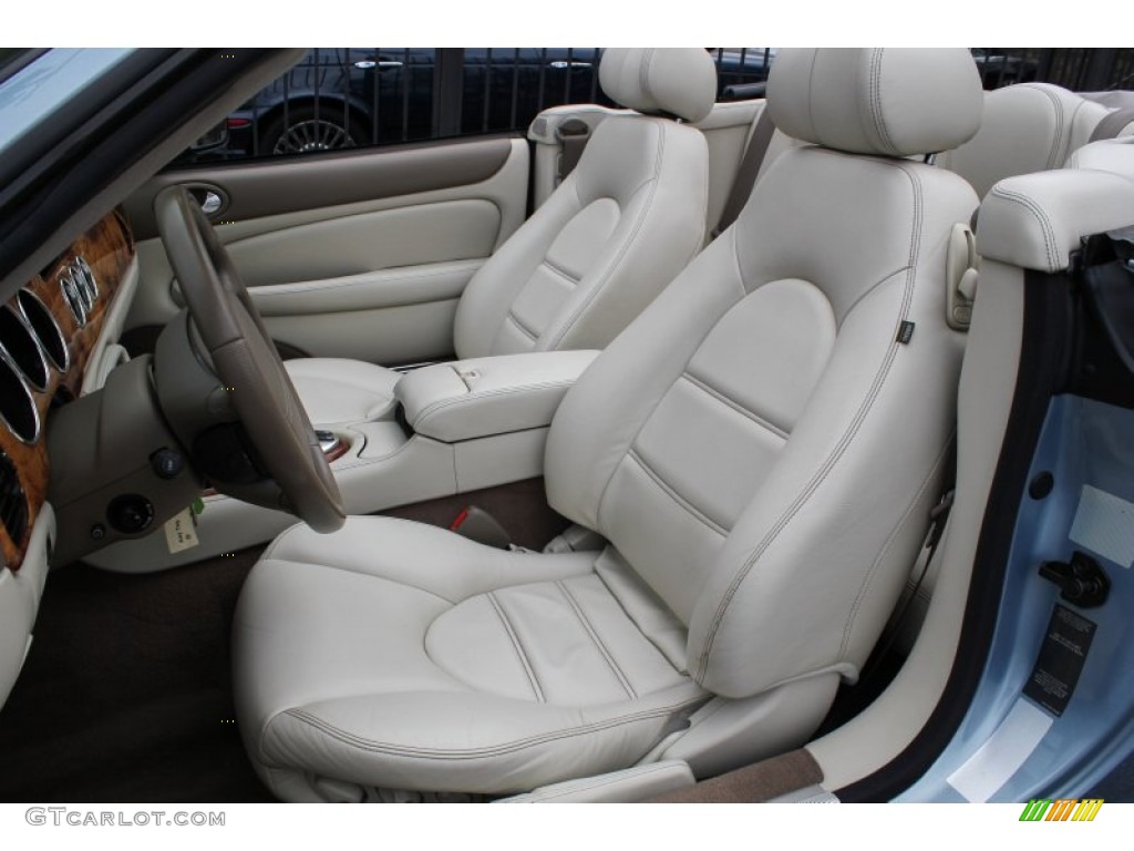 Ivory Interior 2006 Jaguar XK XK8 Convertible Photo #80019223