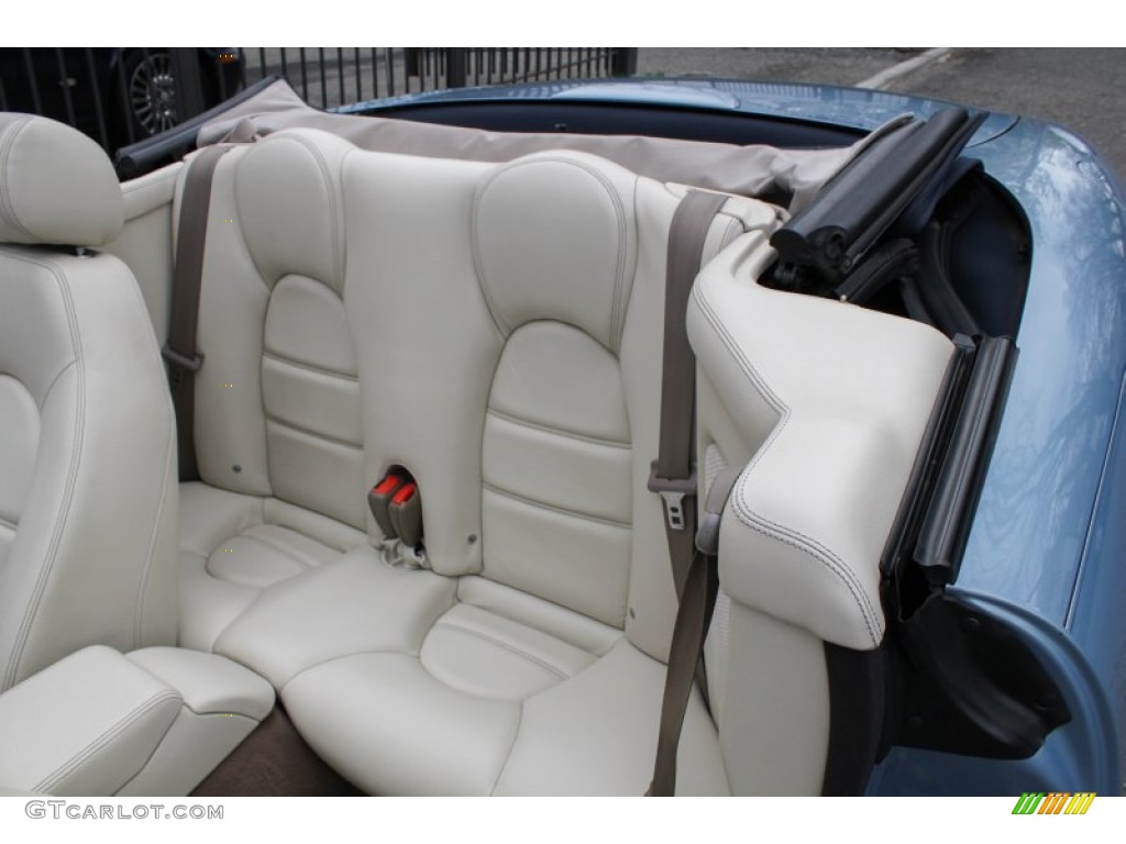 2006 Jaguar XK XK8 Convertible Rear Seat Photo #80019241