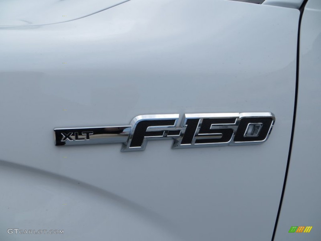 2013 F150 XLT SuperCrew - Oxford White / Steel Gray photo #14