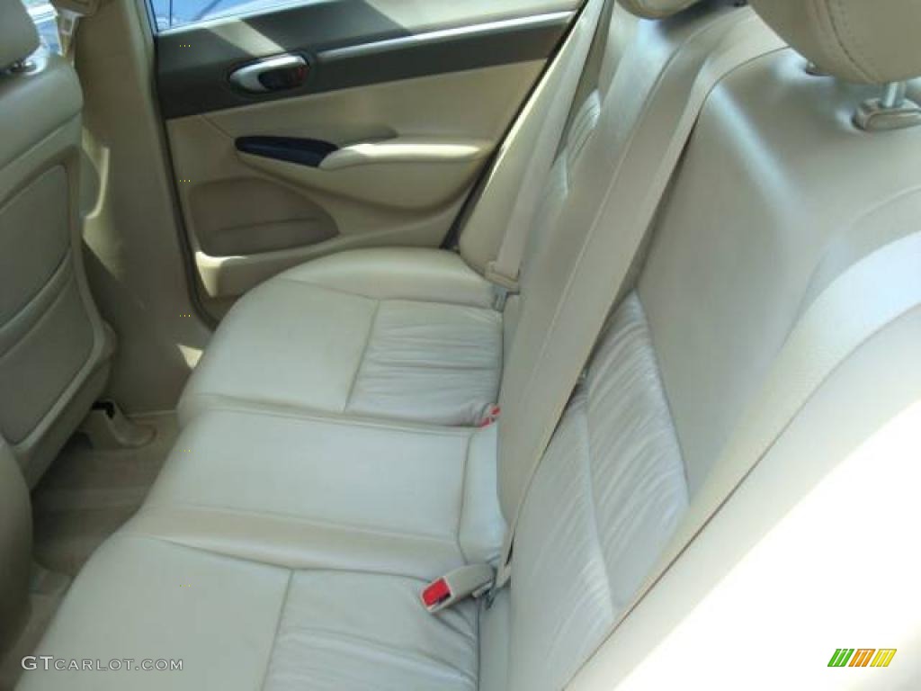 2006 Civic Hybrid Sedan - Opal Silver Blue Metallic / Ivory photo #13