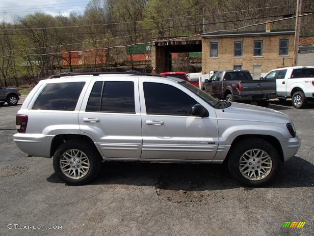 2004 Grand Cherokee Limited 4x4 - Bright Silver Metallic / Dark Slate Gray photo #1