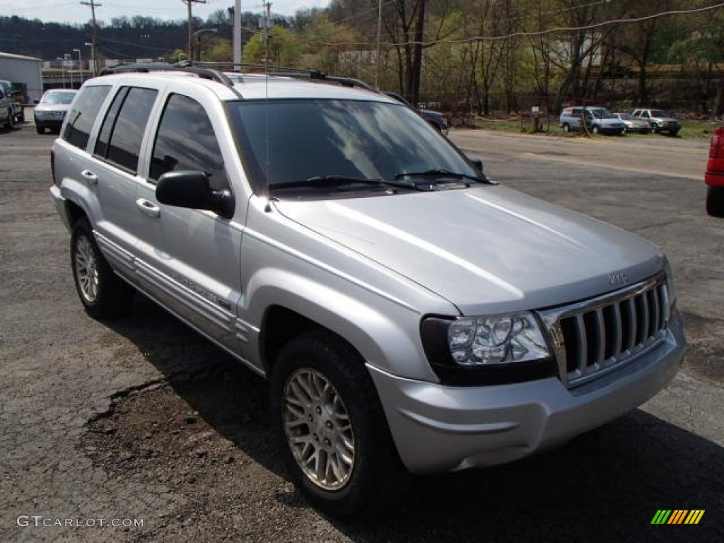 2004 Grand Cherokee Limited 4x4 - Bright Silver Metallic / Dark Slate Gray photo #2