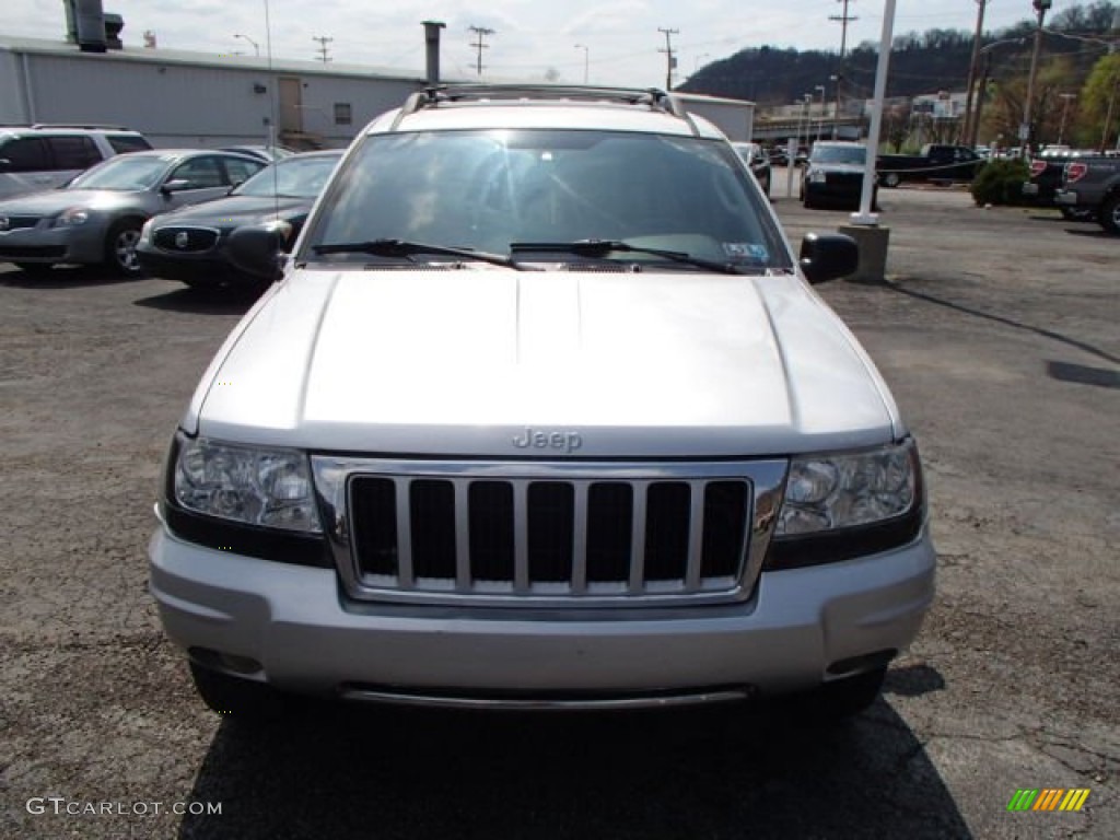 2004 Grand Cherokee Limited 4x4 - Bright Silver Metallic / Dark Slate Gray photo #3