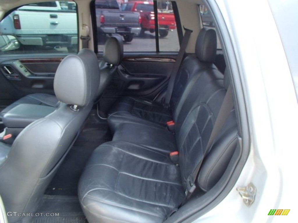 2004 Grand Cherokee Limited 4x4 - Bright Silver Metallic / Dark Slate Gray photo #13