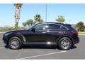 Malbec Black 2012 Infiniti FX 35 AWD Exterior