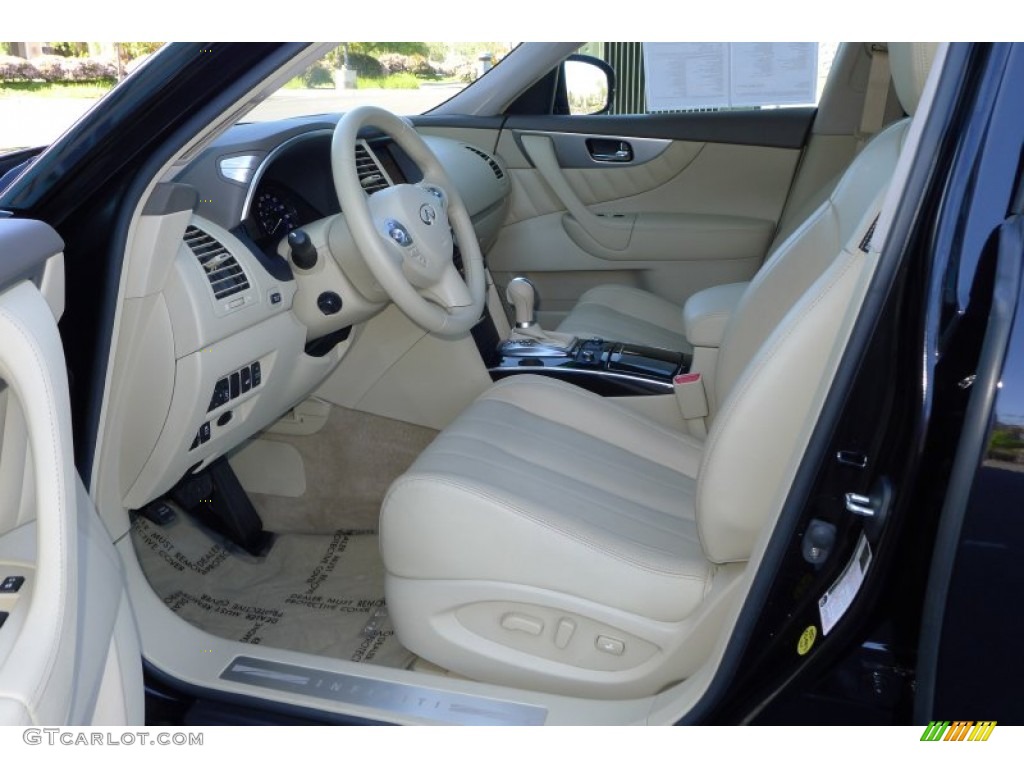 Wheat Interior 2012 Infiniti FX 35 AWD Photo #80021666