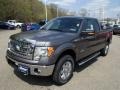 2013 Sterling Gray Metallic Ford F150 XLT SuperCab 4x4  photo #4