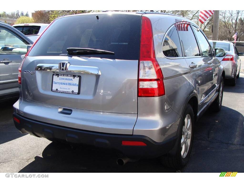 2007 CR-V EX-L 4WD - Whistler Silver Metallic / Gray photo #4