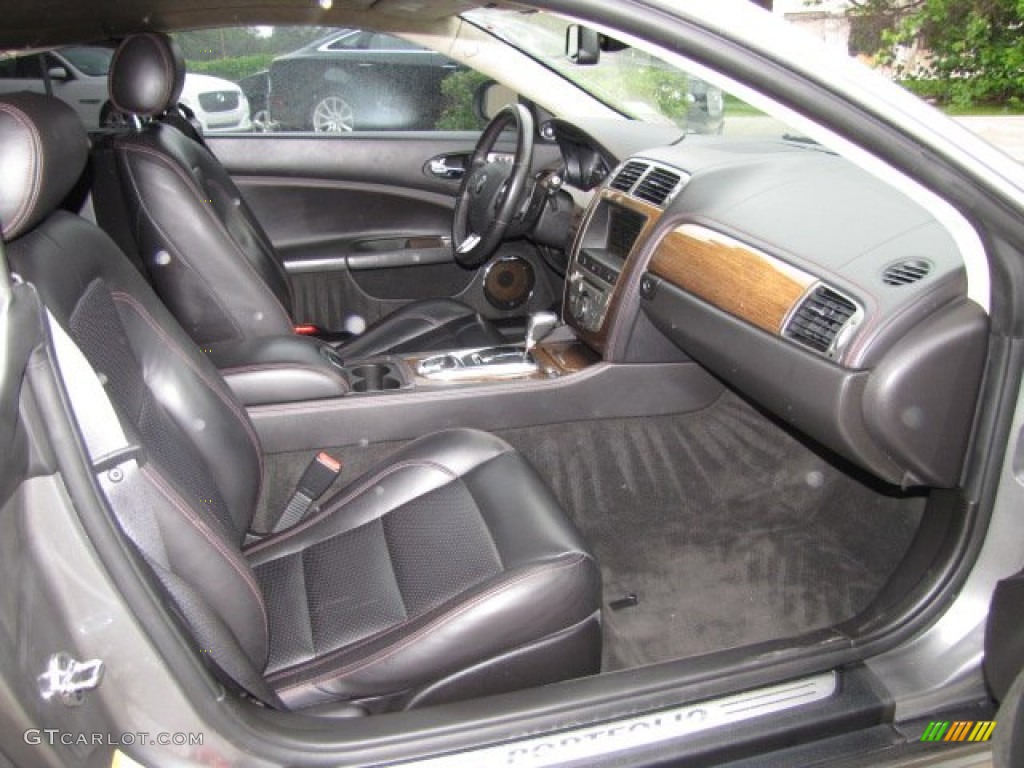2009 Jaguar XK XKR Portfolio Edition Coupe Front Seat Photo #80022569