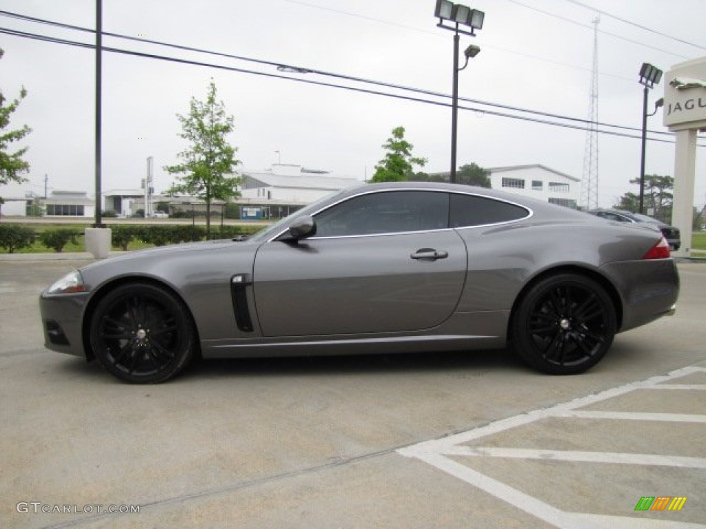 Shadow Gray 2009 Jaguar XK XKR Portfolio Edition Coupe Exterior Photo #80022614